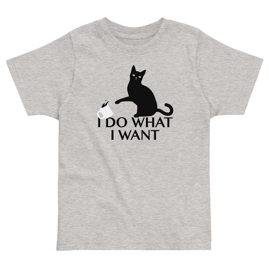 I Do What I Want Kid's Toddler Tee