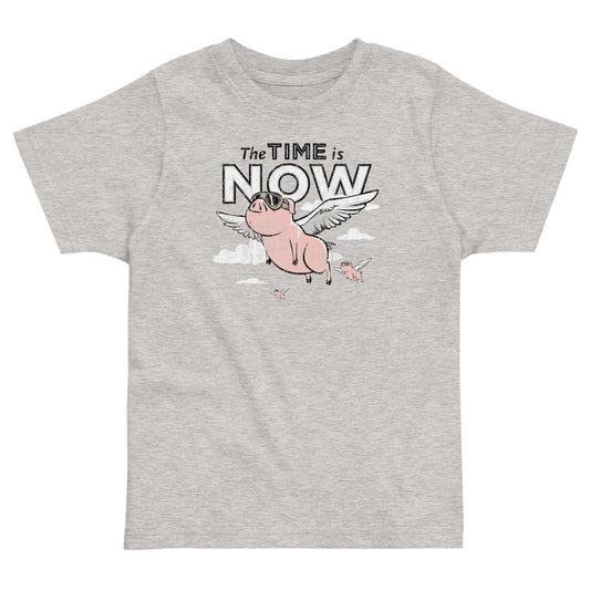 The Time Is Now Kid's Toddler Tee