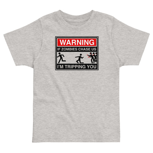 If Zombies Chase Us Kid's Toddler Tee