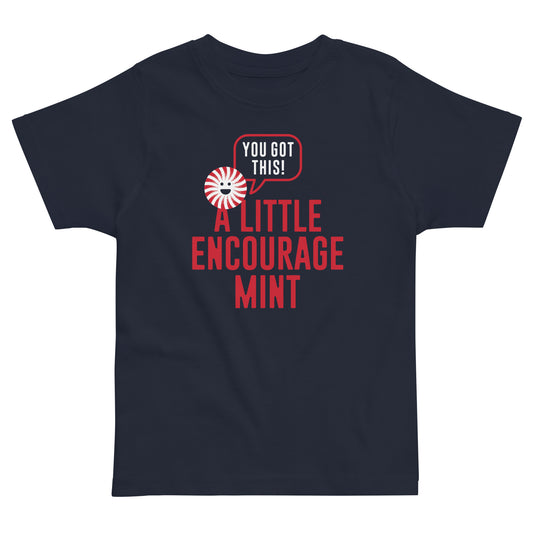 A Little Encourage Mint Kid's Toddler Tee