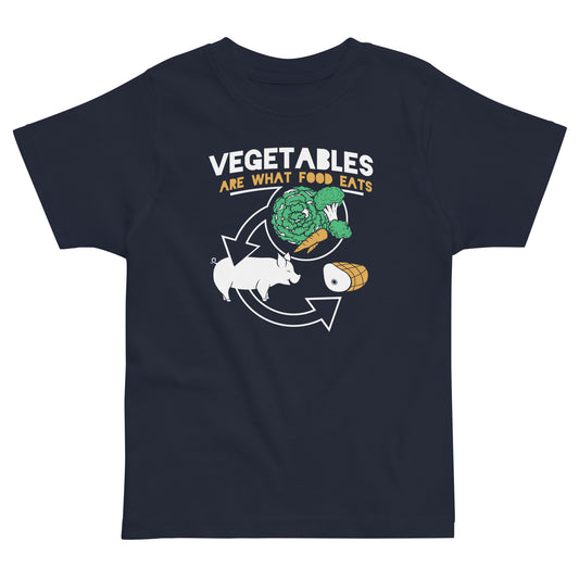 Vegetables Are What Food Eats Kid's Toddler Tee