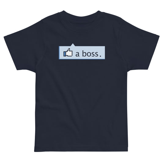 Like A Boss Thumbs Up Kid's Toddler Tee