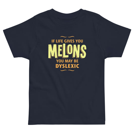 If Life Gives You Melons Kid's Toddler Tee