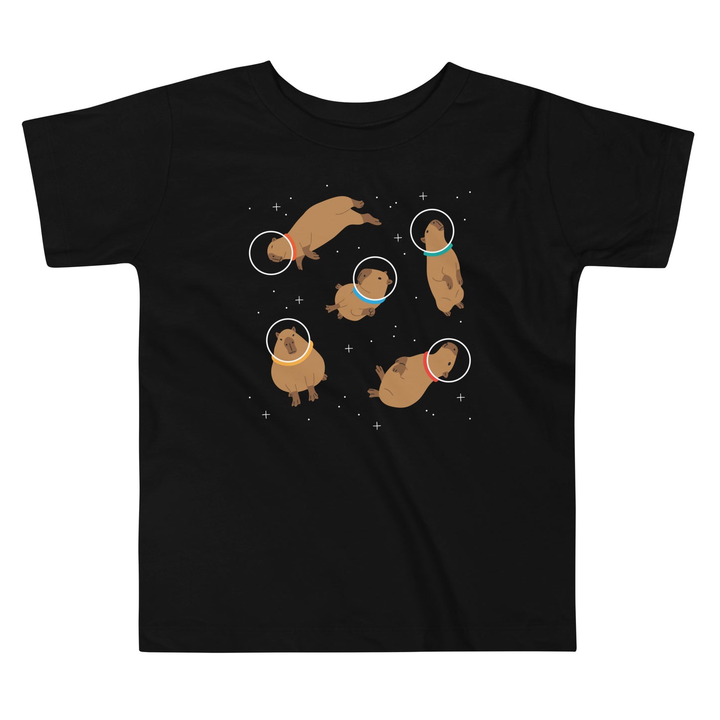 Capybaras In Space Kid's Toddler Tee