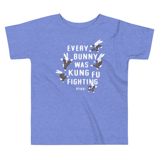 Every Bunny Was Kung Fu Fighting Kid's Toddler Tee