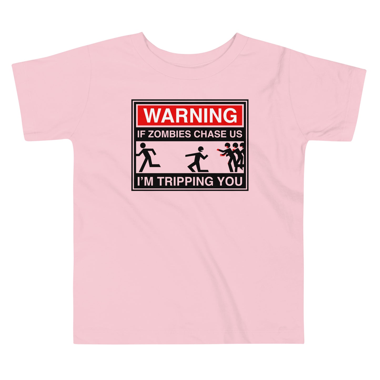 If Zombies Chase Us Kid's Toddler Tee