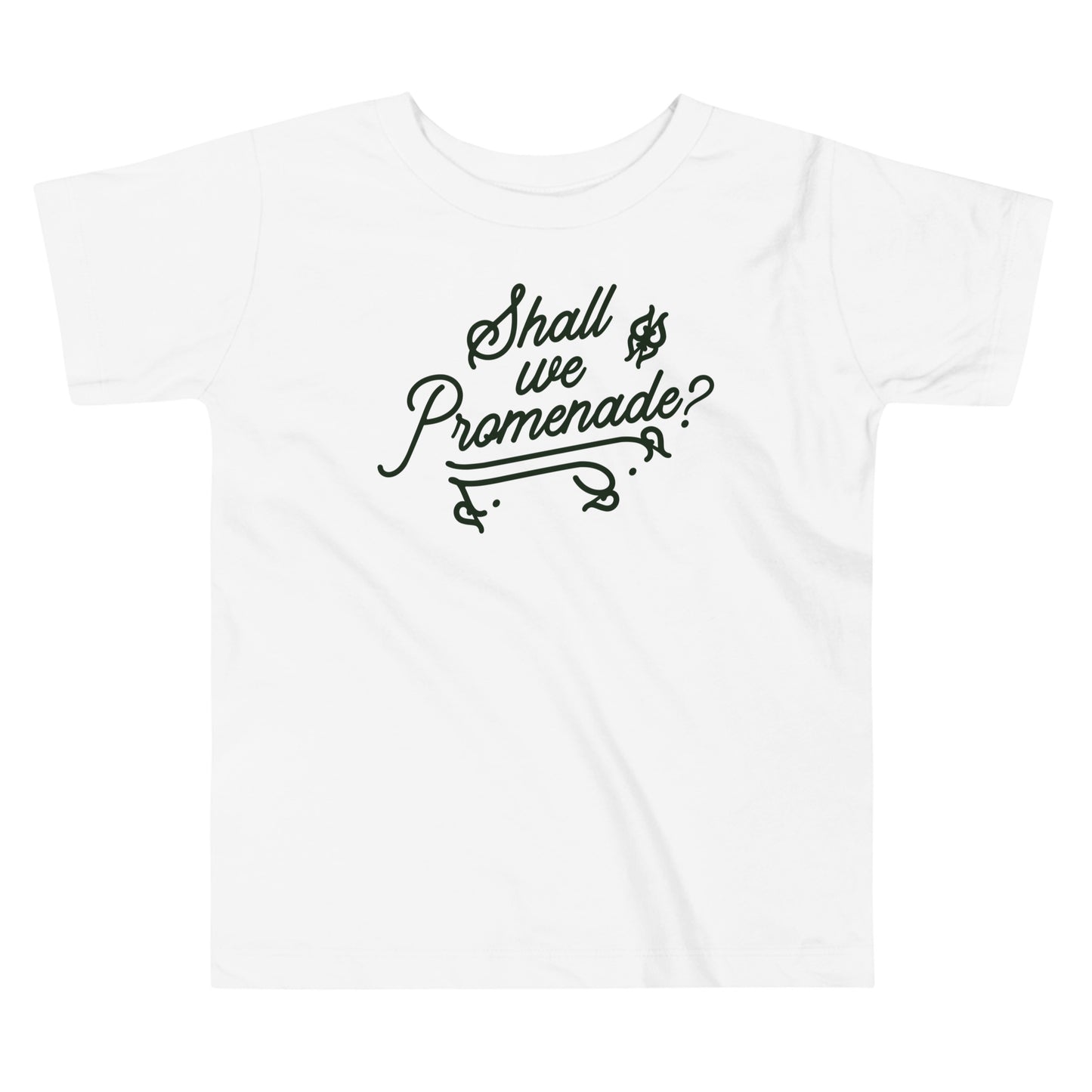 Shall We Promenade? Kid's Toddler Tee