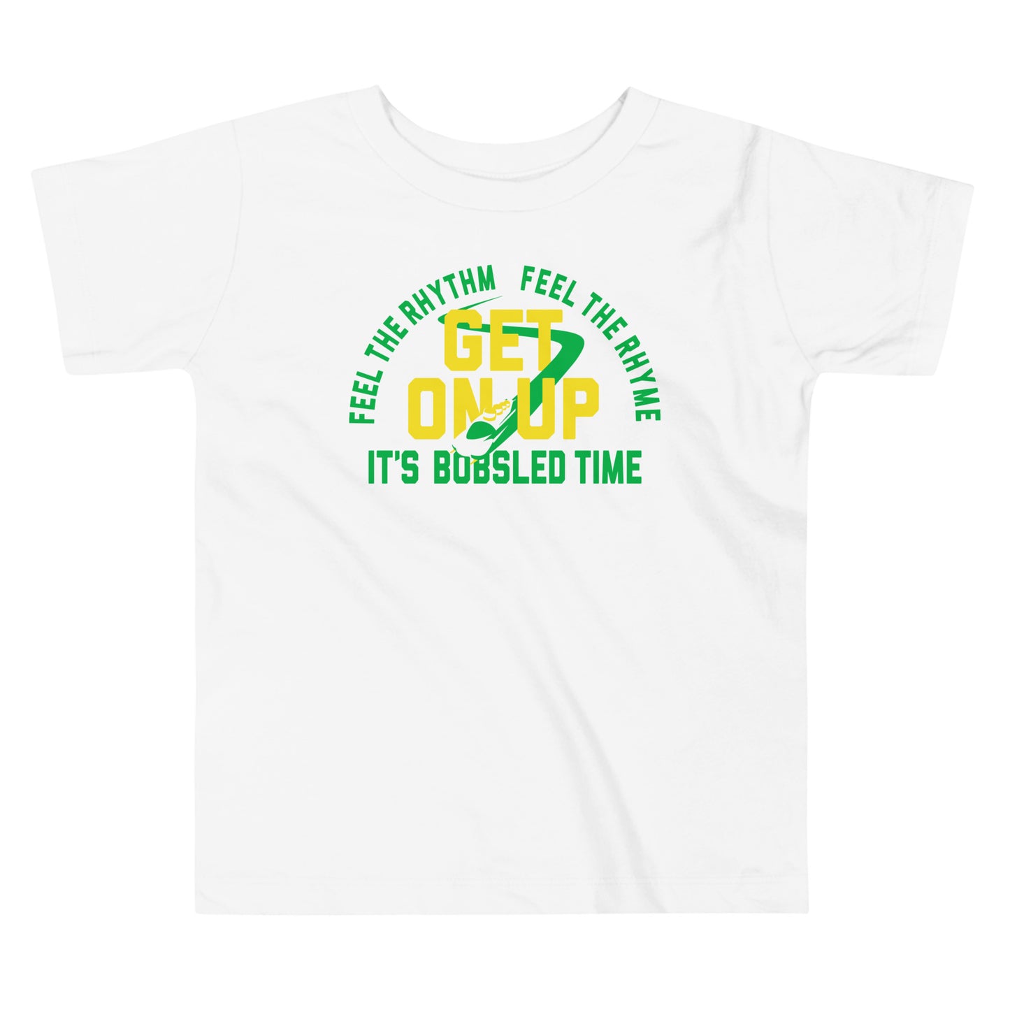 It's Bobsled Time Kid's Toddler Tee