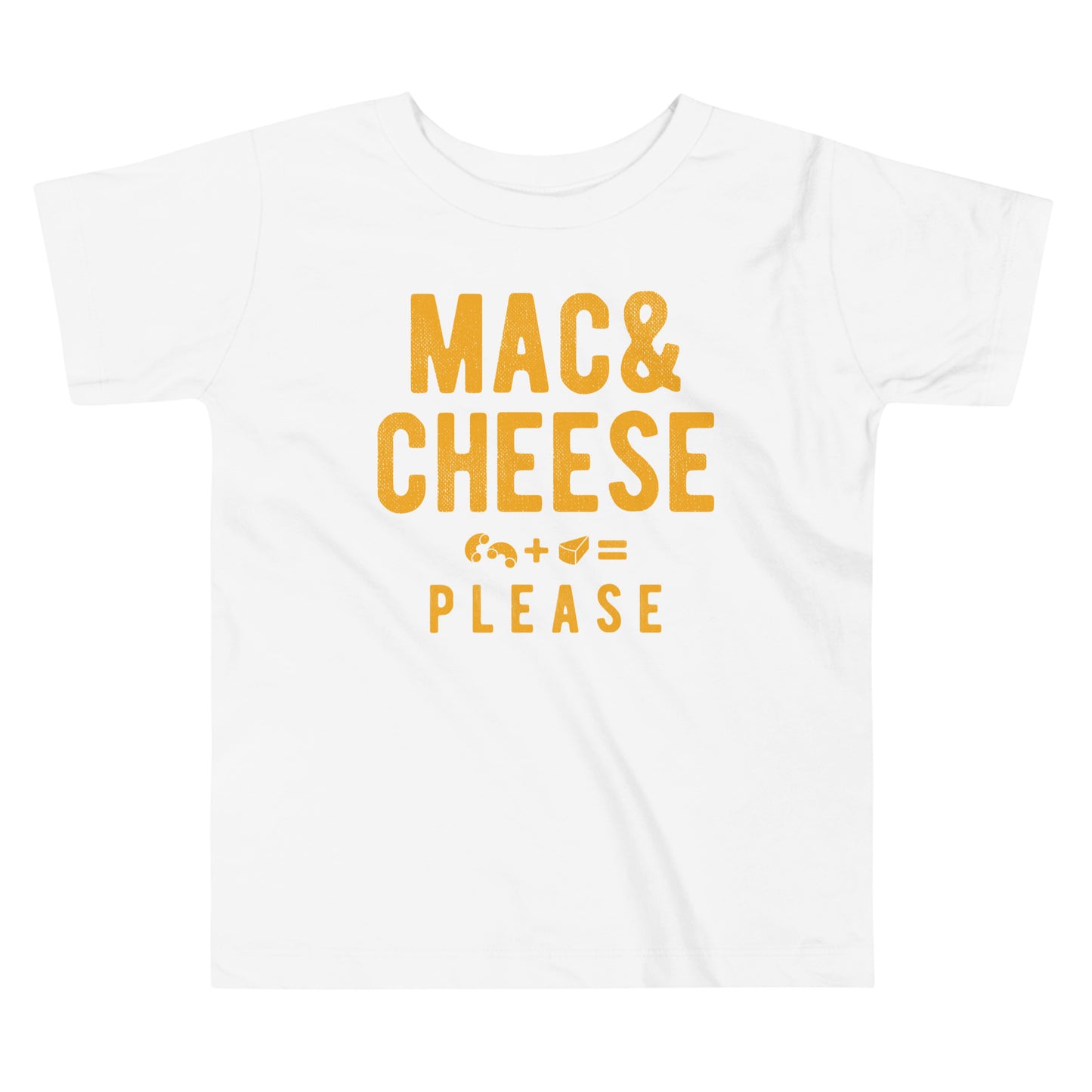 Mac And Cheese Please Kid's Toddler Tee