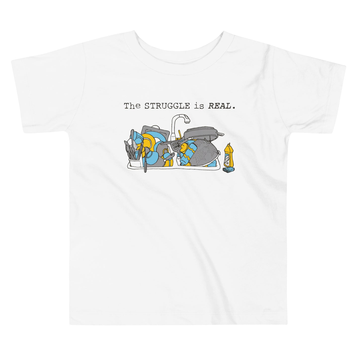 The Struggle Is Real Kid's Toddler Tee