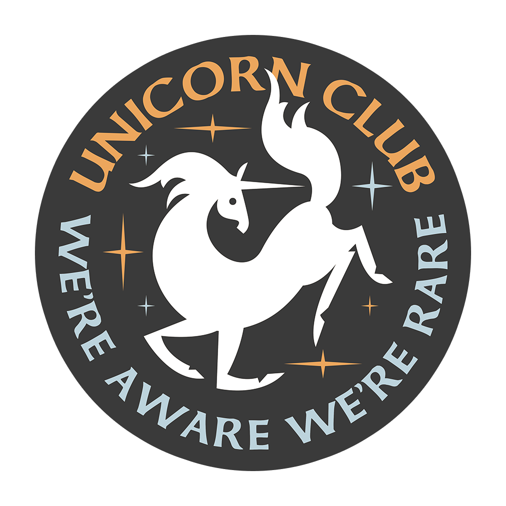 Unicorn Club Sticker