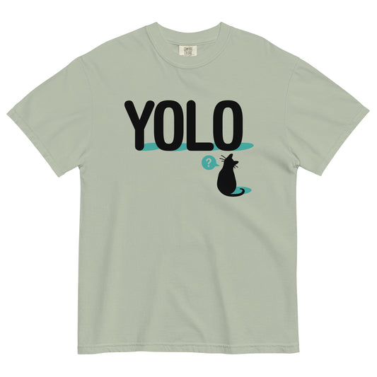 YOLO Cat Men's Relaxed Fit Tee