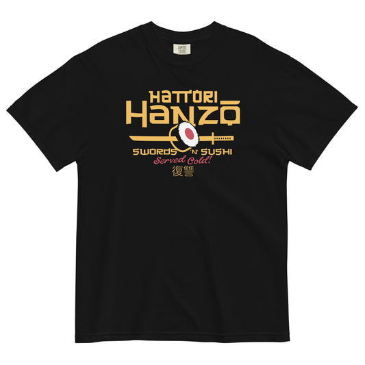 Hattori Hanzo Swords 'n' Sushi Men's Relaxed Fit Tee