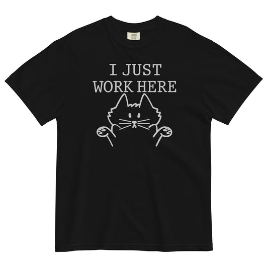 I Just Work Here Men's Relaxed Fit Tee