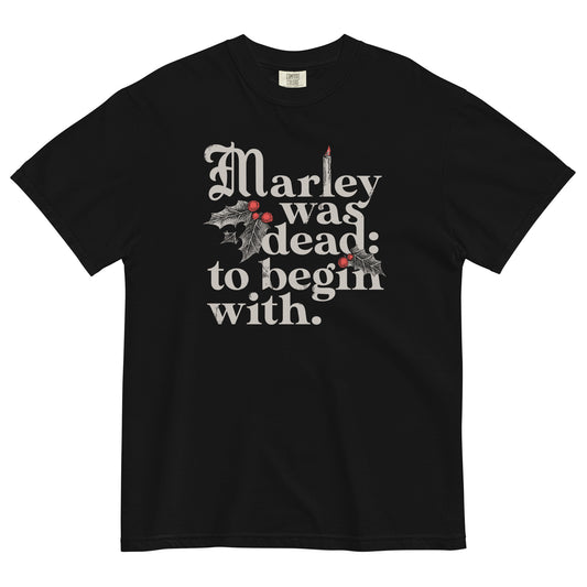 Marley Was Dead: To Begin With Men's Relaxed Fit Tee