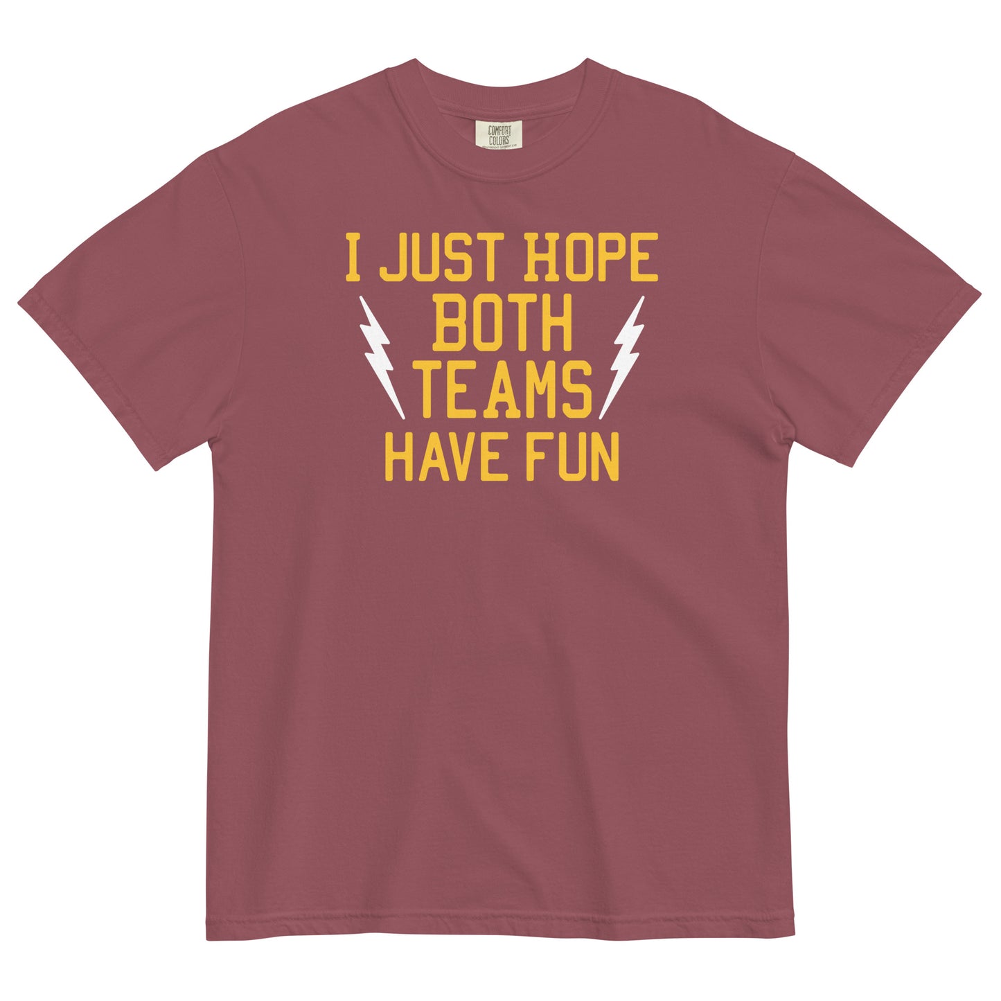 I Just Hope Both Teams Have Fun Men's Relaxed Fit Tee