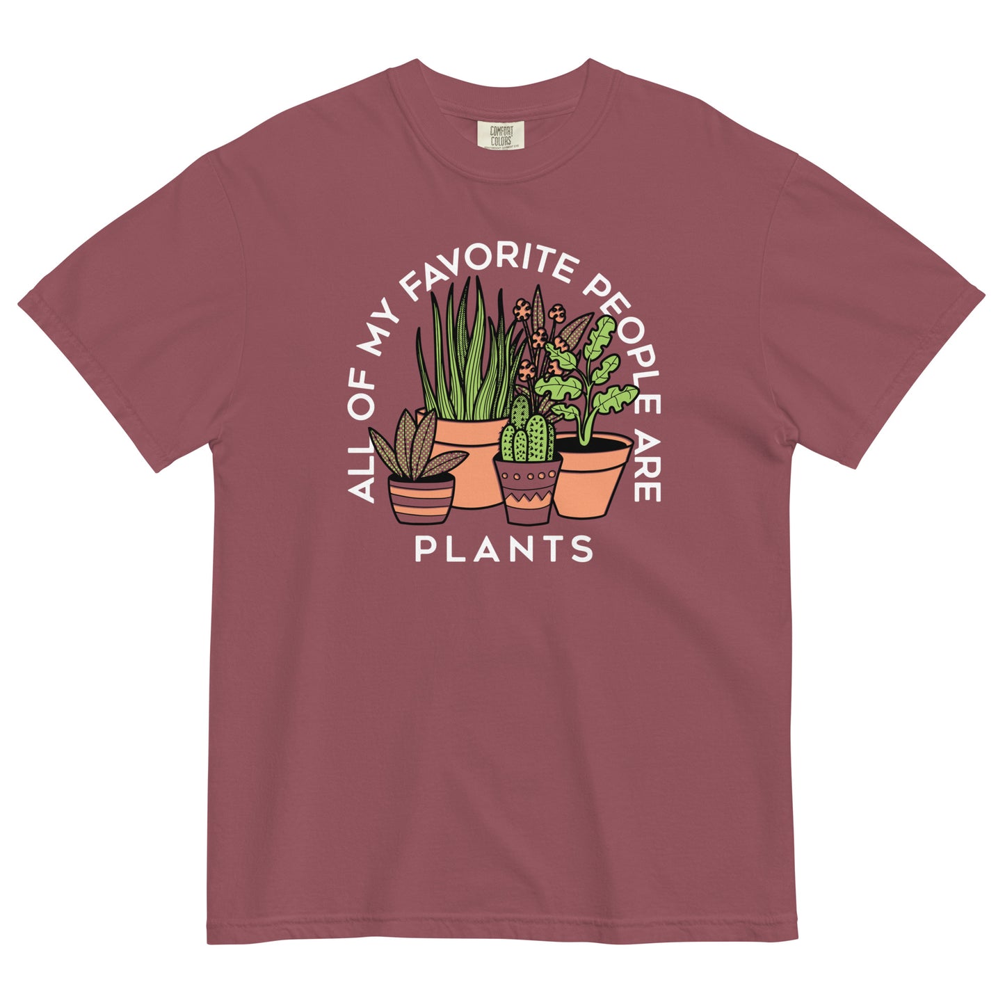 All Of My Favorite People Are Plants Men's Relaxed Fit Tee