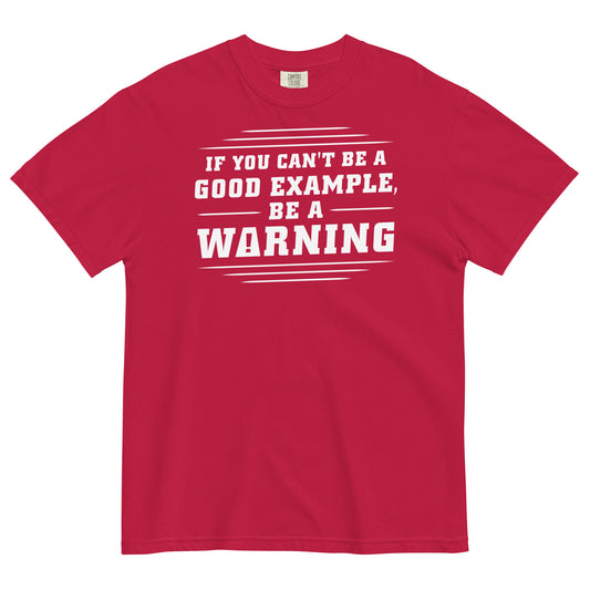Be A Warning Men's Relaxed Fit Tee