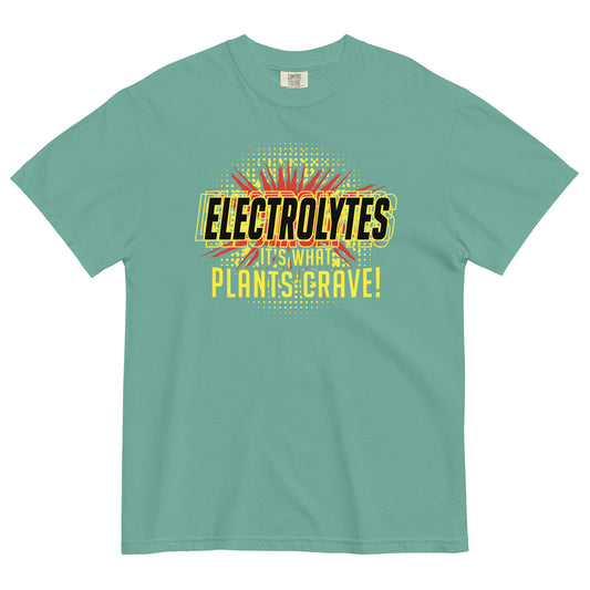 Electrolytes, It's What Plants Crave! Men's Relaxed Fit Tee
