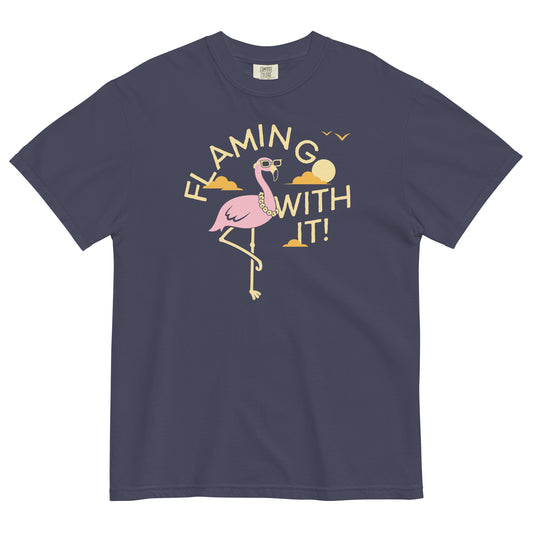 Flamingo With It Men's Relaxed Fit Tee