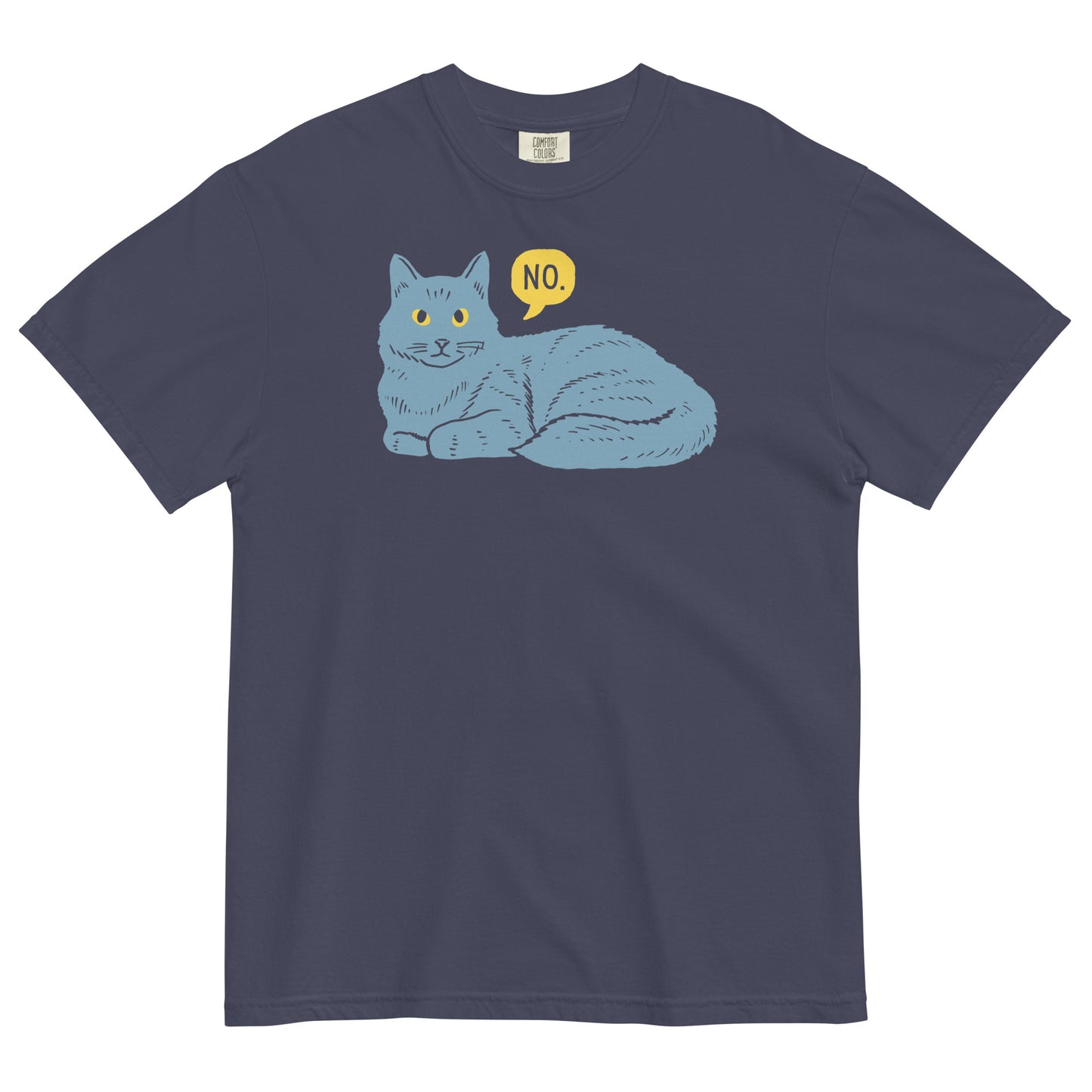 No Cat Men's Relaxed Fit Tee