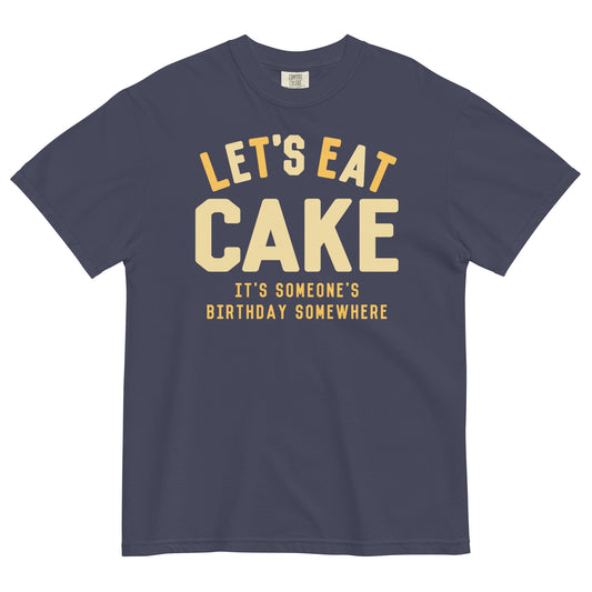 Let's Eat Cake Men's Relaxed Fit Tee