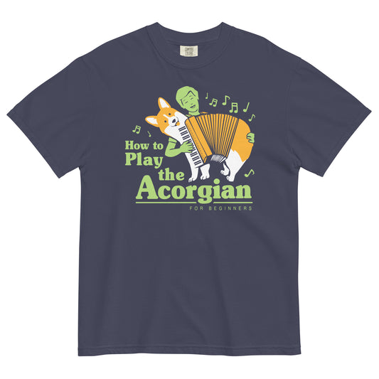 How To Play The Acorgian Men's Relaxed Fit Tee