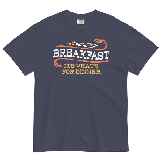 Breakfast, It's What's For Dinner Men's Relaxed Fit Tee