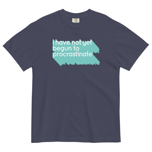 Not Begun To Procrastinate Men's Relaxed Fit Tee