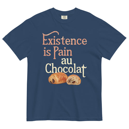 Existence Is Pain Au Chocolat Men's Relaxed Fit Tee