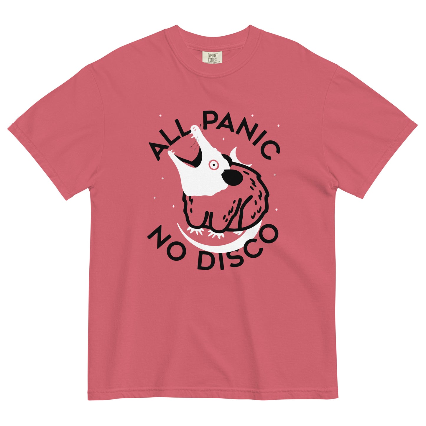 All Panic No Disco Men's Relaxed Fit Tee