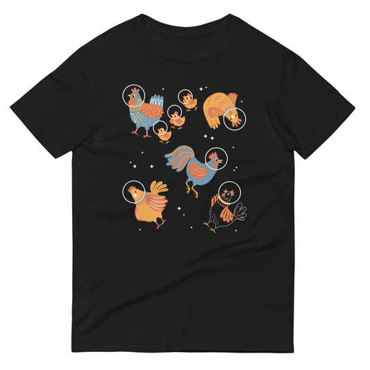 Chickens In Space Men's Signature Tee