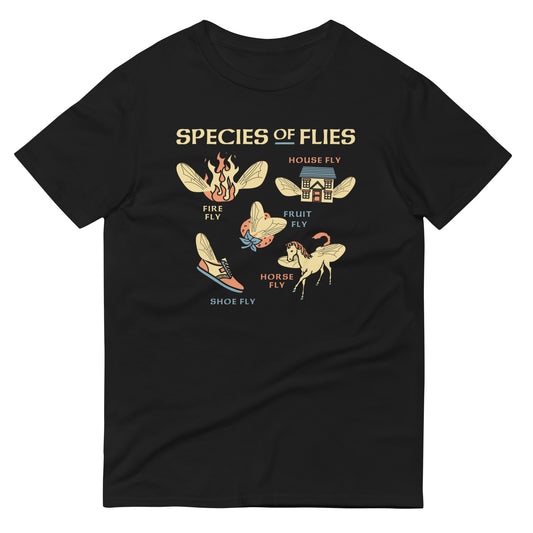 Species Of Flies Men's Signature Tee