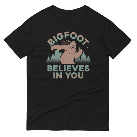 Bigfoot Believes In You Men's Signature Tee