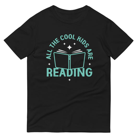 All The Cool Kids Are Reading Men's Signature Tee