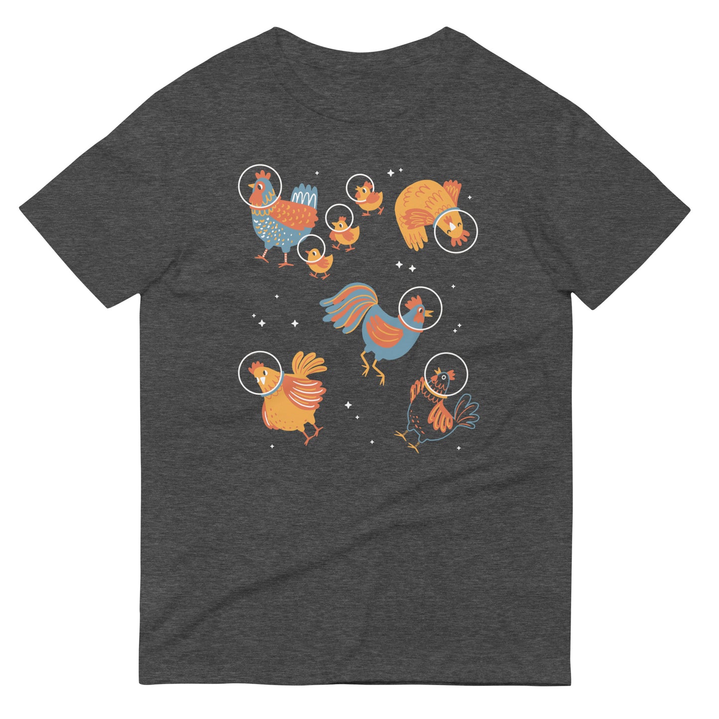 Chickens In Space Men's Signature Tee