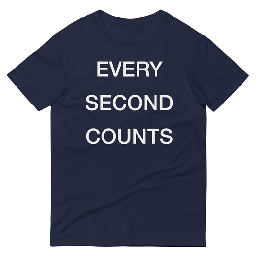 Every Second Counts Men's Signature Tee