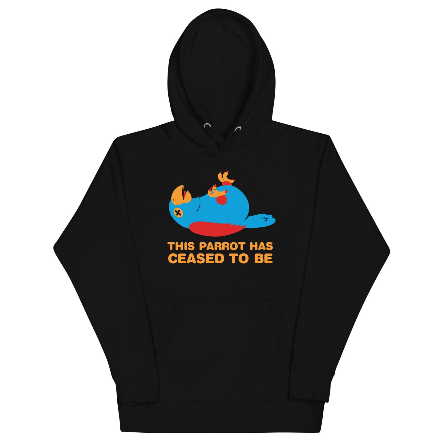This Parrot Has Ceased To Be Unisex Hoodie