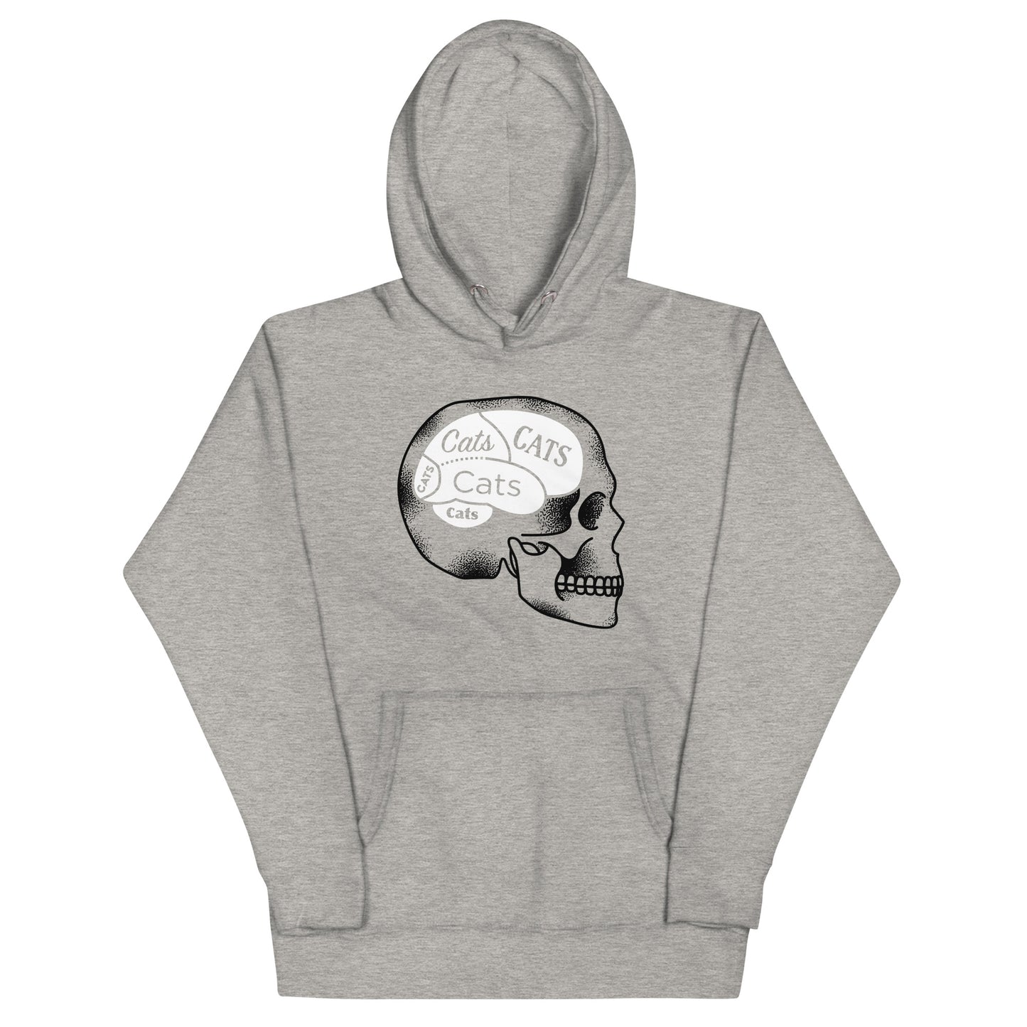Cats On The Brain Unisex Hoodie