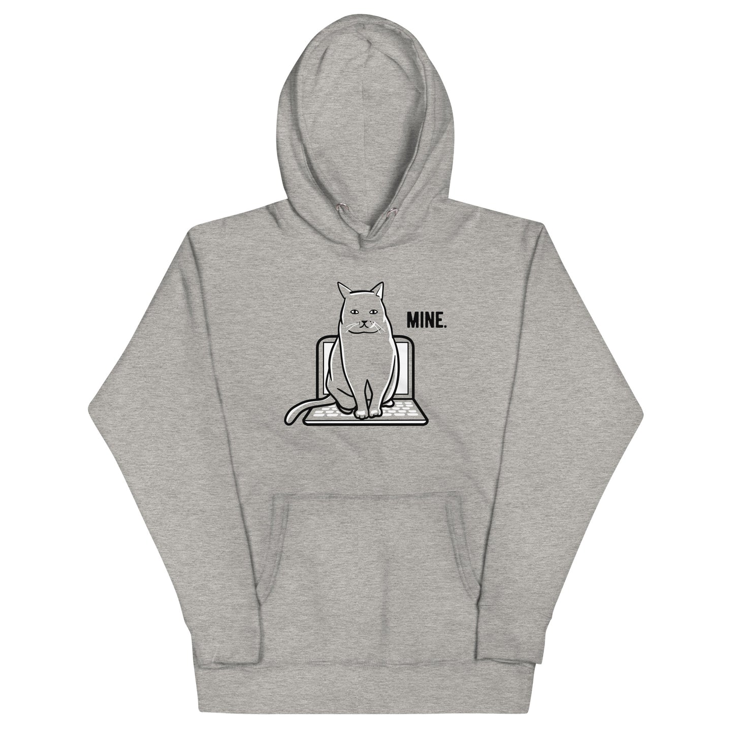 Mine Computer Cat Unisex Hoodie