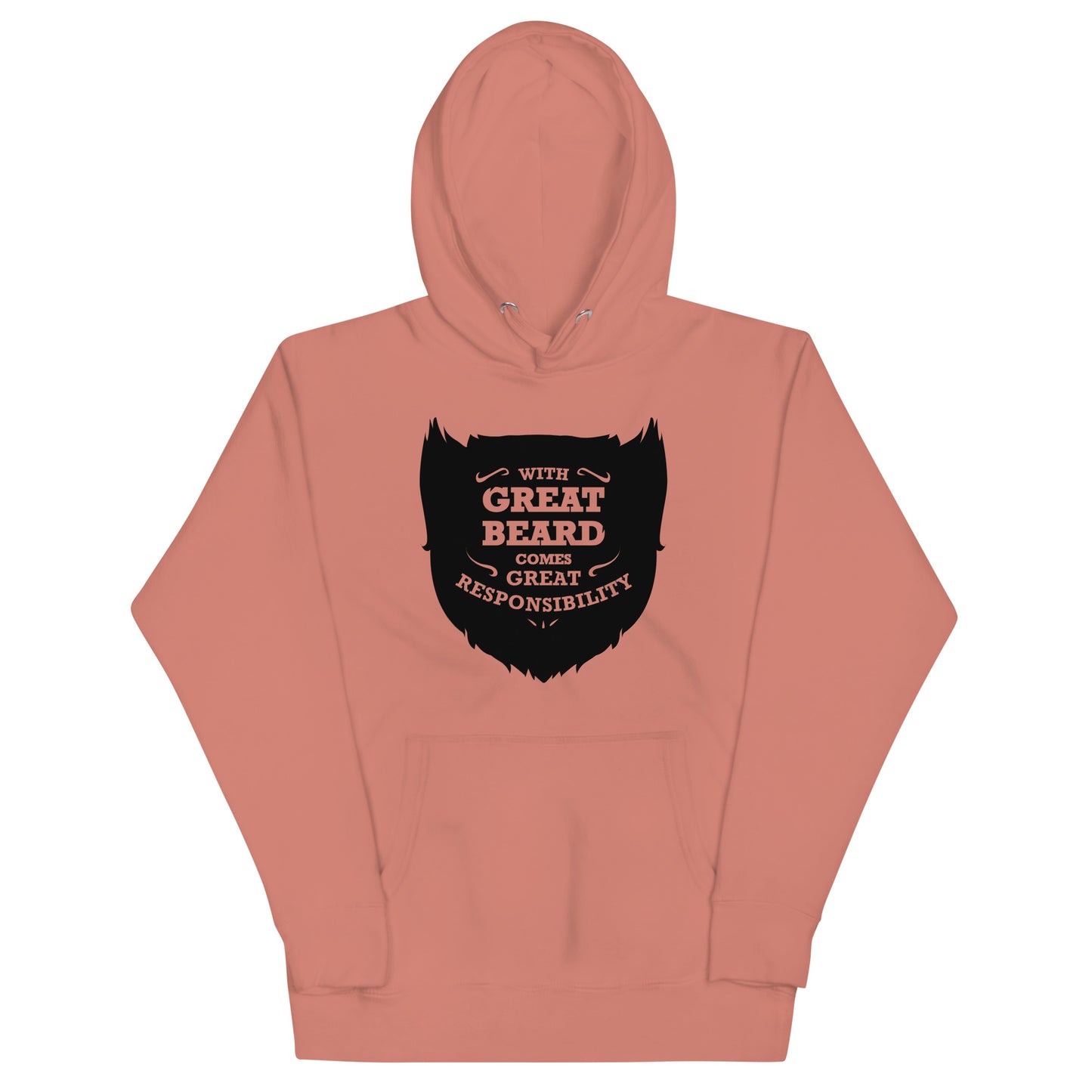With Great Beard Comes Great Responsibility Unisex Hoodie