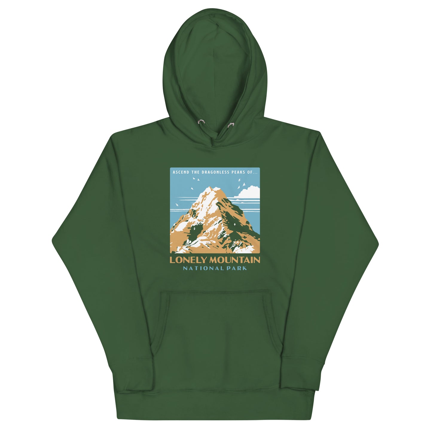 Lonely Mountain National Park Unisex Hoodie