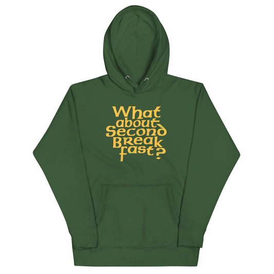 What About Second Breakfast? Unisex Hoodie