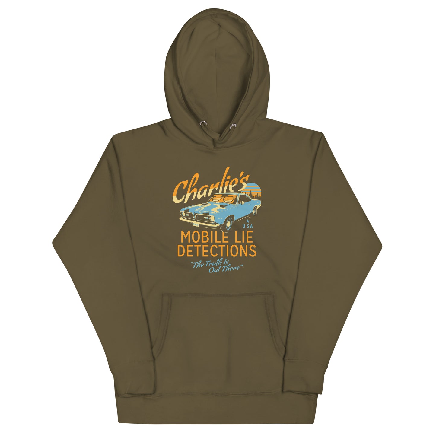 Charlie's Mobile Lie Detection Unisex Hoodie