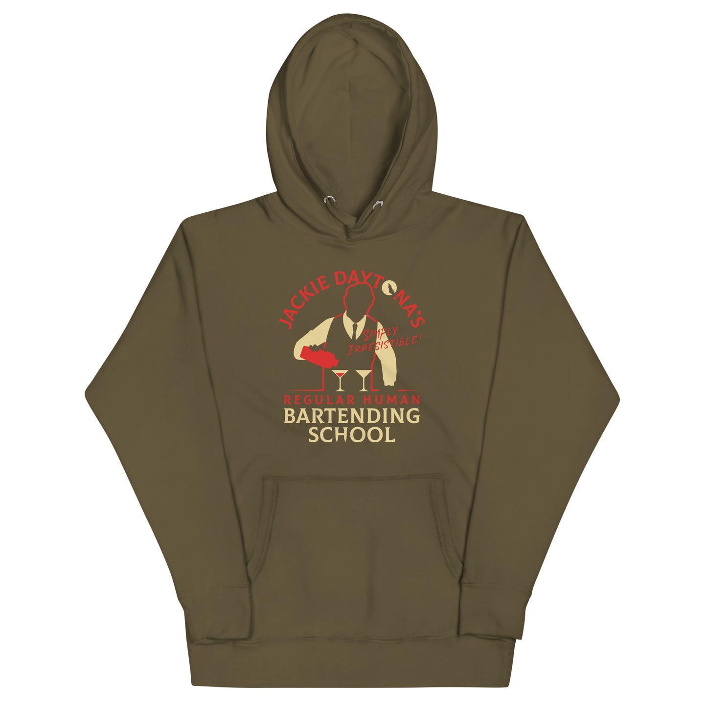 Regular Human Bartending School Unisex Hoodie