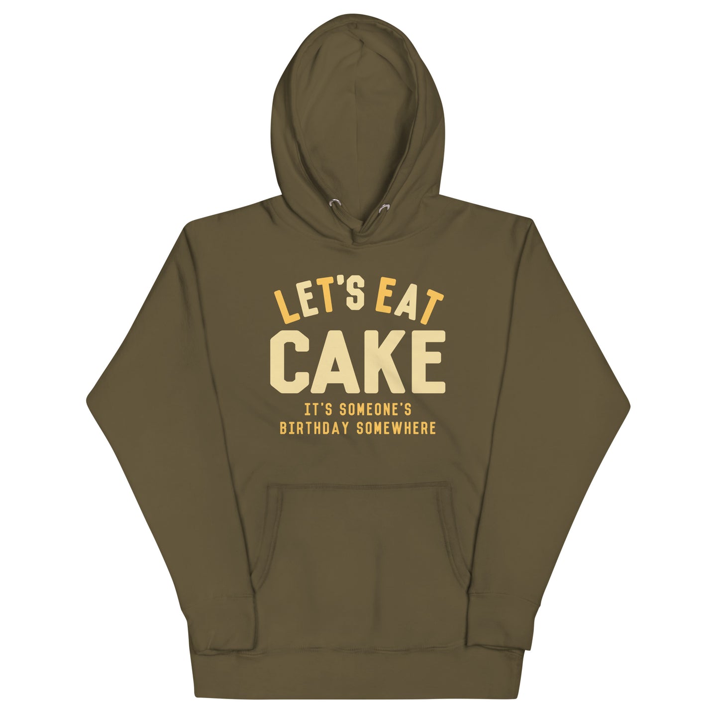 Let's Eat Cake Unisex Hoodie