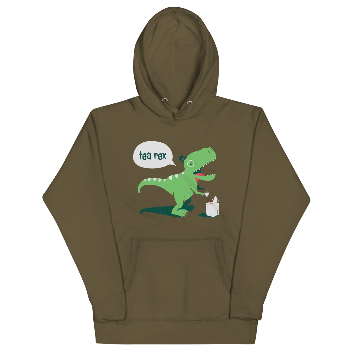 Tea Rex Unisex Hoodie