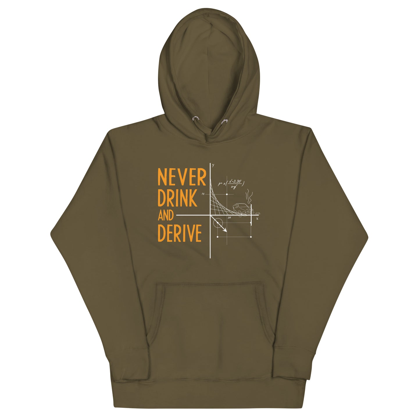 Never Drink and Derive Unisex Hoodie