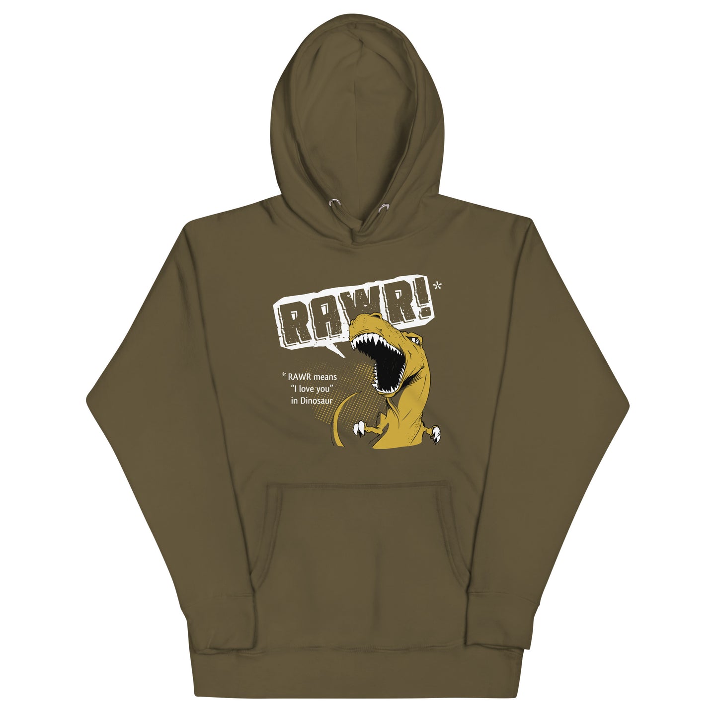Rawr Means I Love You Unisex Hoodie