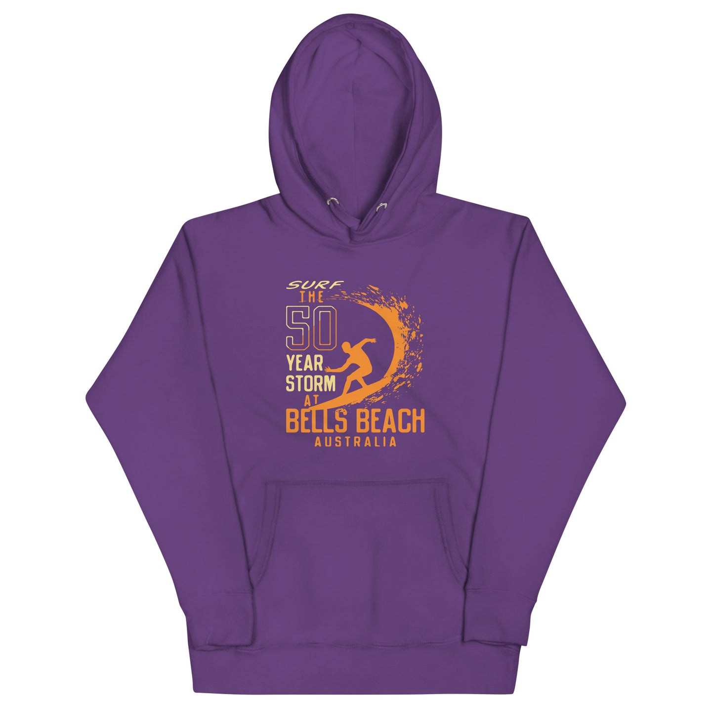50 Year Storm At Bells Beach Unisex Hoodie